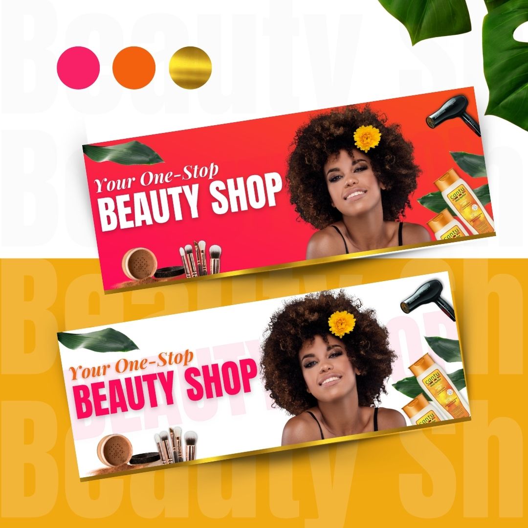 Website banner design