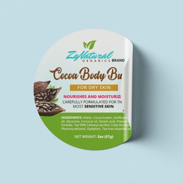 Sticker Label Design