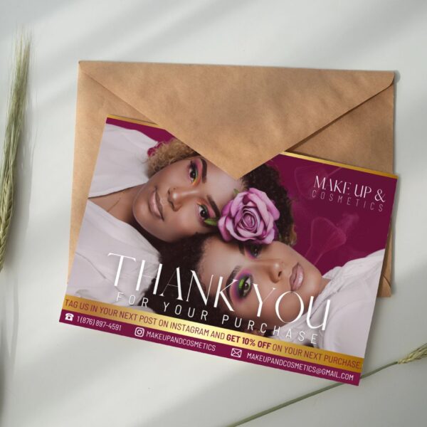 Thank You Card Design